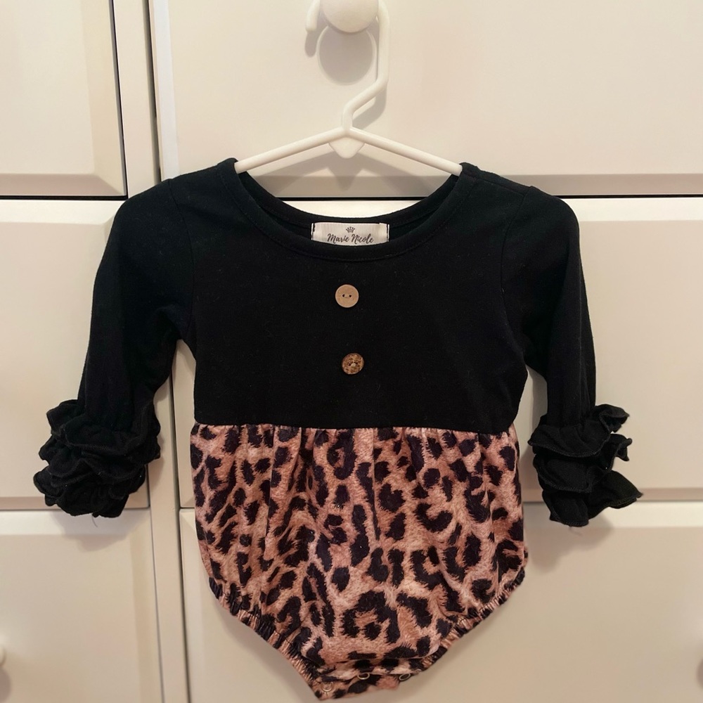 Baby girl bubble outfit